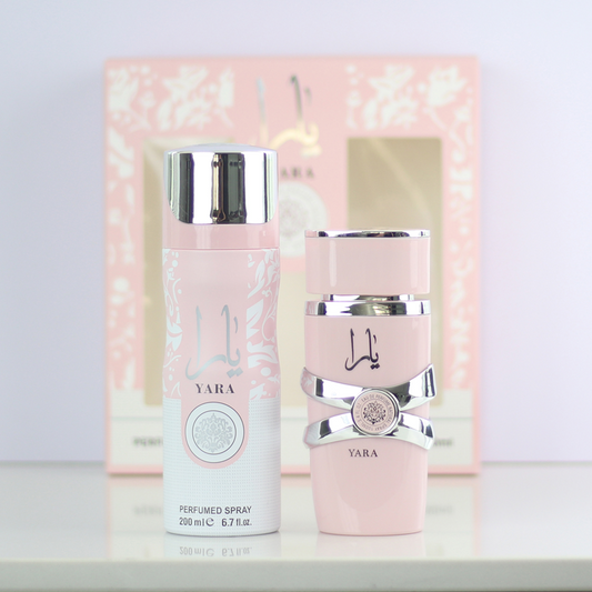 Perfume and body spray gift set
