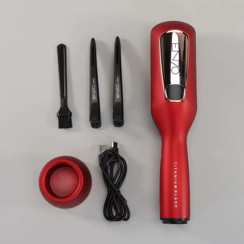 ENZO, EN-998 Portable Rechargeable Electric Hair Straightener