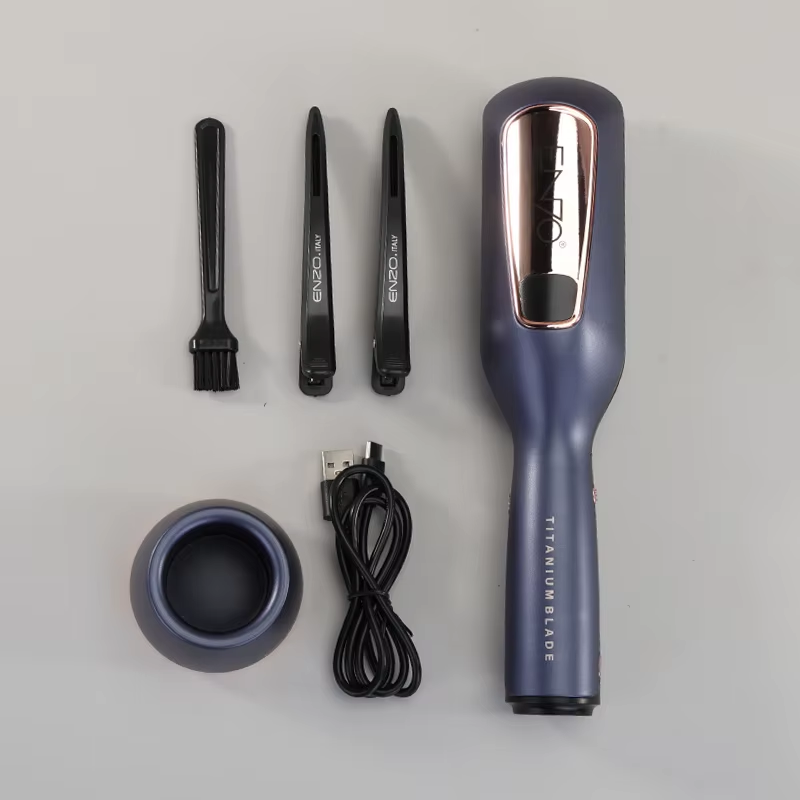 ENZO, EN-998 Portable Rechargeable Electric Hair Straightener