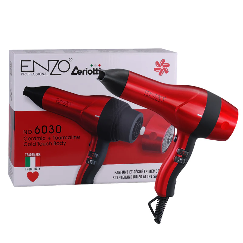 ENZO EN-6030 Portable Mini Lightweight Electric Hair Dryer, Suitable for Home, Travel, and Hotels
