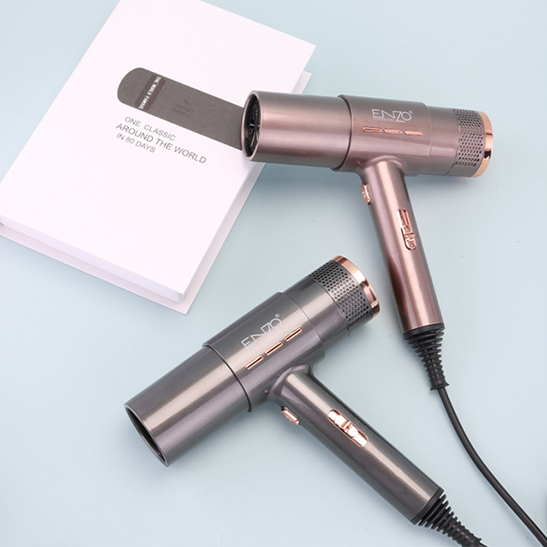 ENZO EN-8003 Professional Negative Ion Hair Dryer, Multi-color