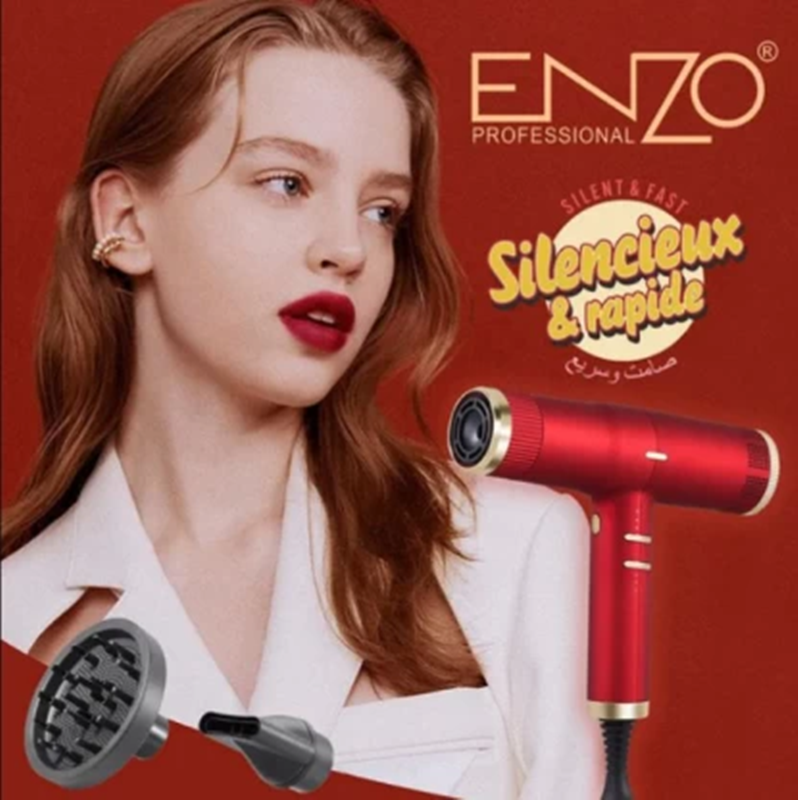 Enzo EN-1801, Vacuum Diffuser Hair Dryer, Multi-color
