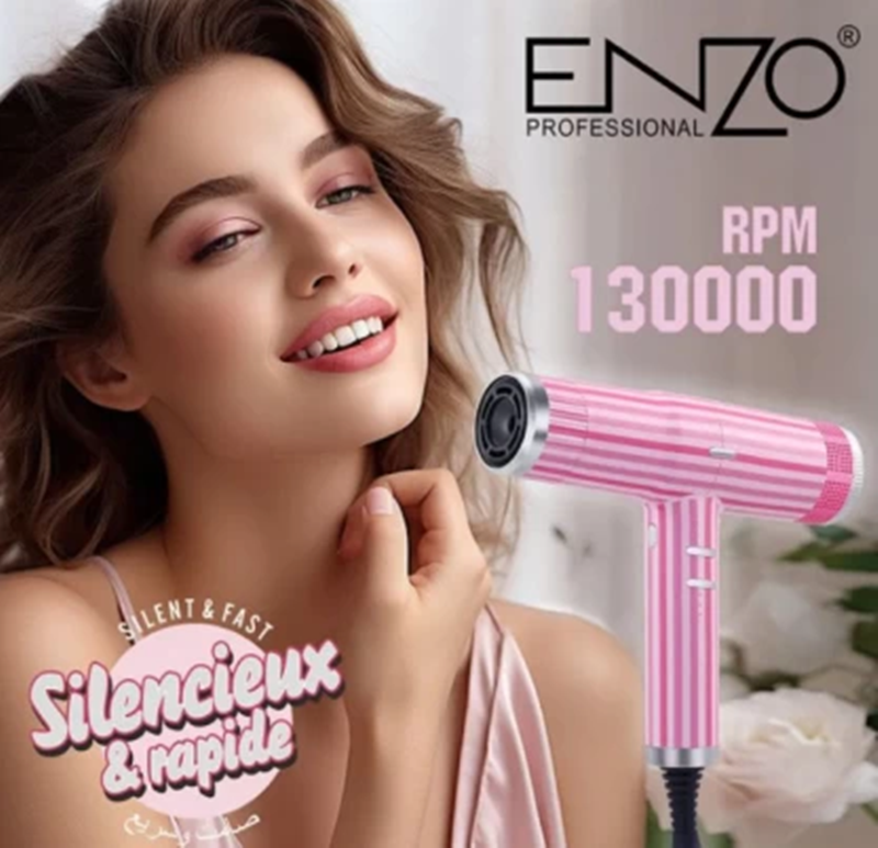 Enzo EN-1801, Vacuum Diffuser Hair Dryer, Multi-color