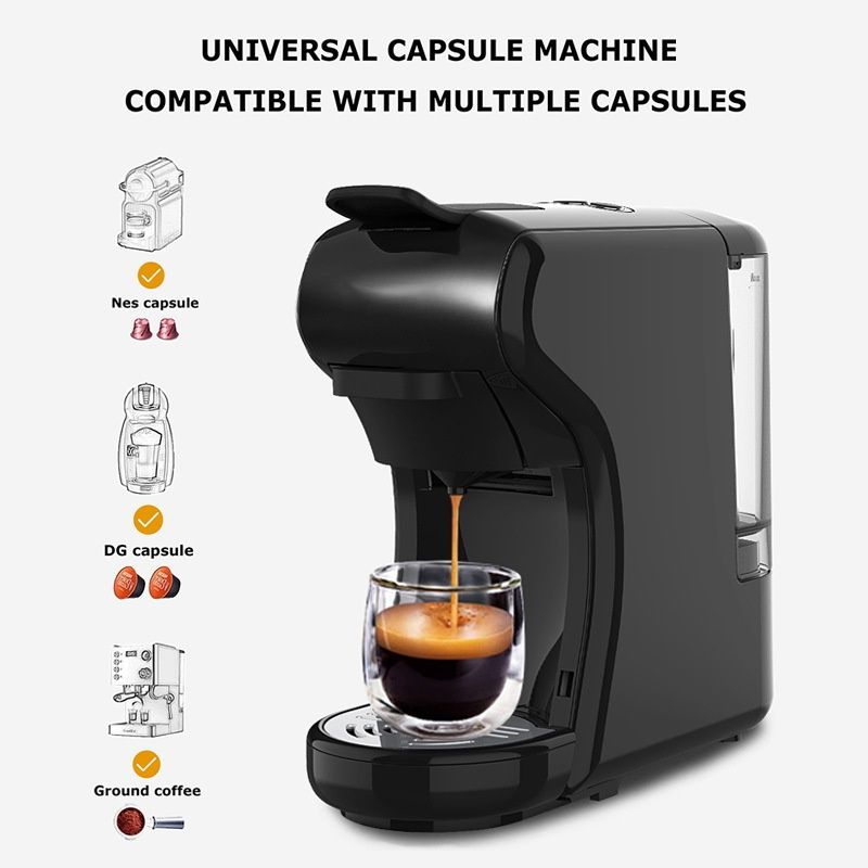 ENZOITA-40010 Fully Automatic Italian Capsule Coffee Machine, Multi-color
