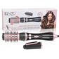 ENZO EN-757 Professional 2-in-1 Hair Comb, 45-degree rotating brush, volumizing hair dryer, one-step electric hair styler, hot air comb