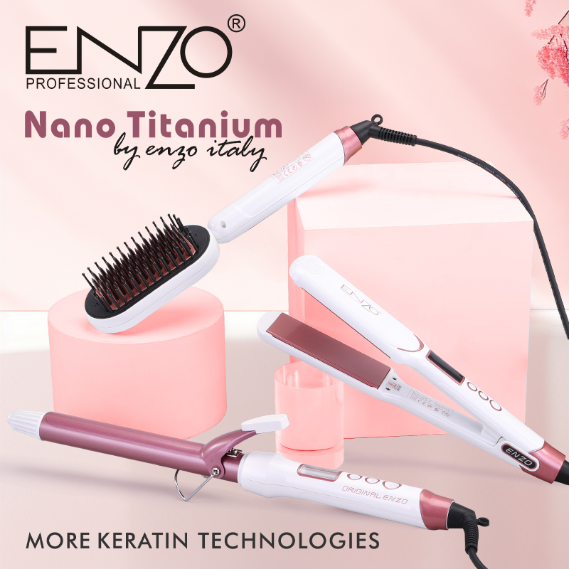 Enzo EN-3132 Nano Titanium Hair Styling Set