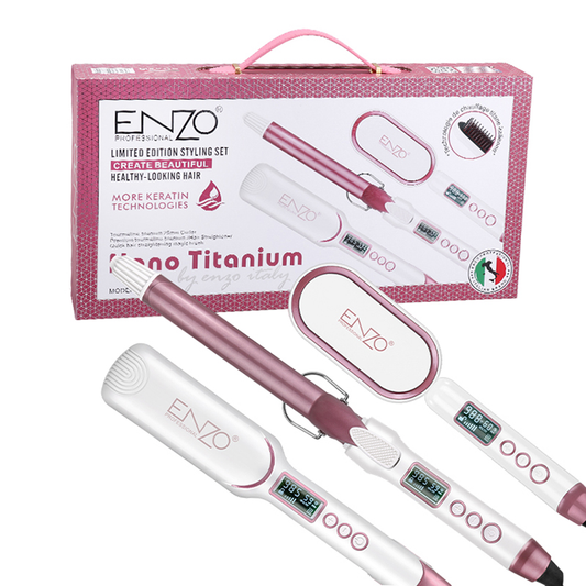 Enzo EN-3132 Nano Titanium Hair Styling Set