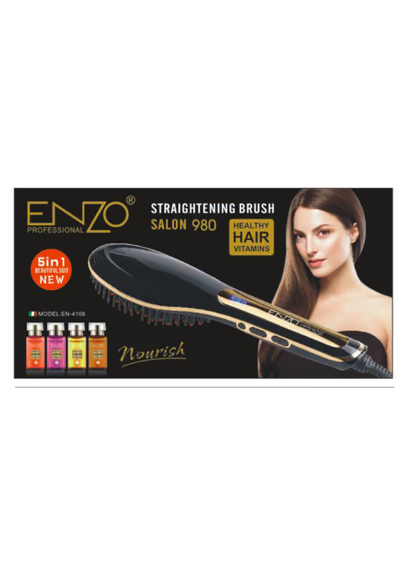 EnzoEN-4106, 980° Professional Hair Straightening Comb