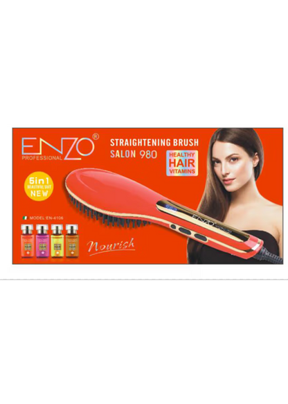 EnzoEN-4106, 980° Professional Hair Straightening Comb