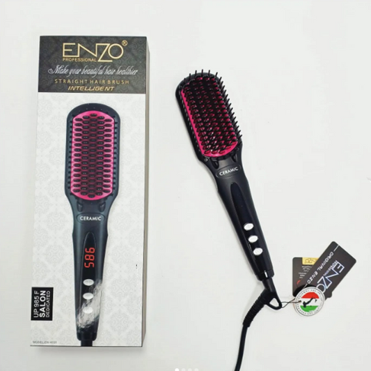 EnzoEN-4101 Fast Heating Straightening Comb, Multiple Colors