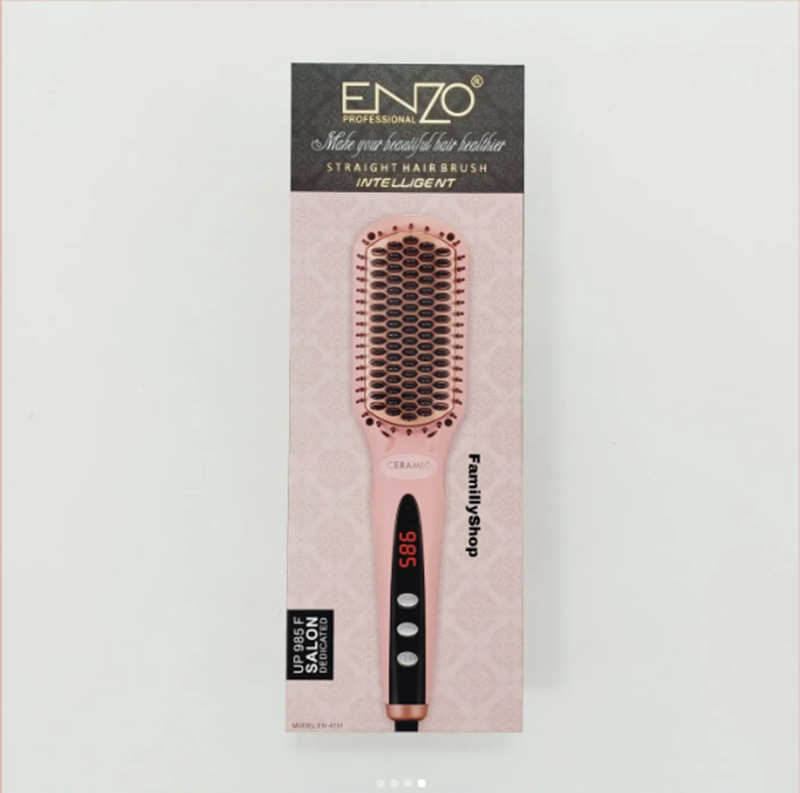 EnzoEN-4101 Fast Heating Straightening Comb, Multiple Colors