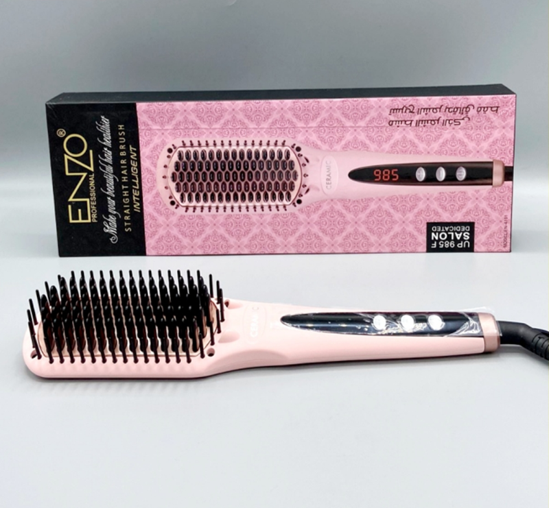EnzoEN-4101 Fast Heating Straightening Comb, Multiple Colors