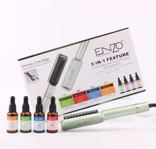 ENZOEN-4113 Multi-functional Fast Heating Hair Straightener