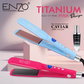 Enzo EN-3215 Titanium Tourmaline Hair Straightener & Caviar Color Protecting Essence