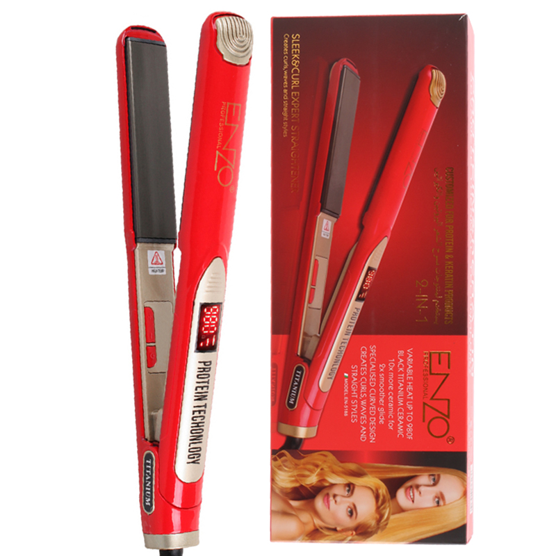 ENZOEN-5188 creates wavy, curly, and smooth straight hairstyles.