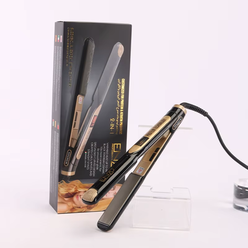 ENZOEN-5188 creates wavy, curly, and smooth straight hairstyles.