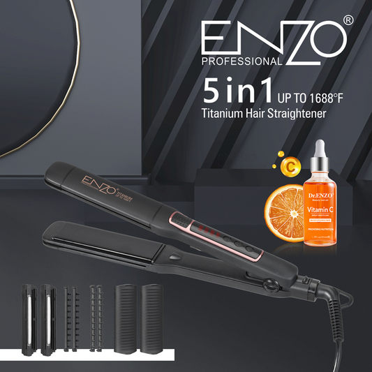 Enzo EN-960 5-in-1 Wide and Straight Bar Clip