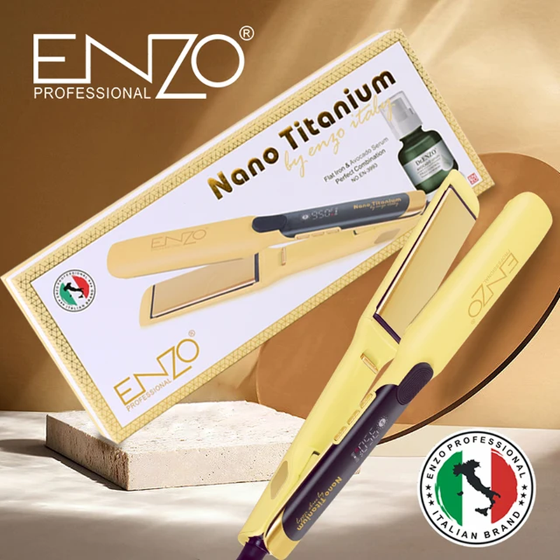 ENZOEN-3993 Professional Hair Straightener, Multiple Colors