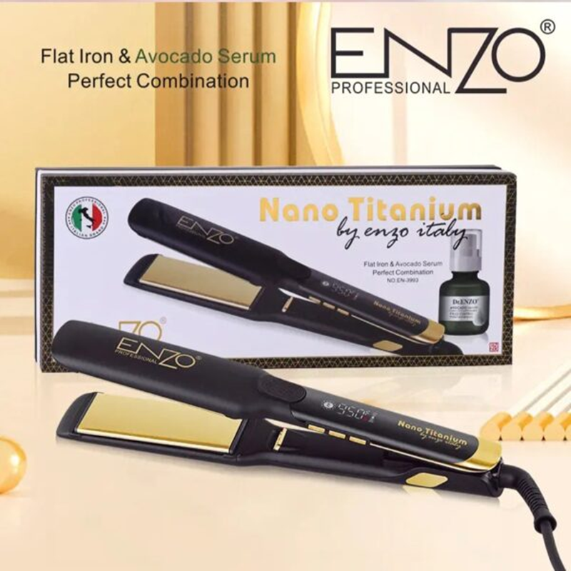 ENZOEN-3993 Professional Hair Straightener, Multiple Colors