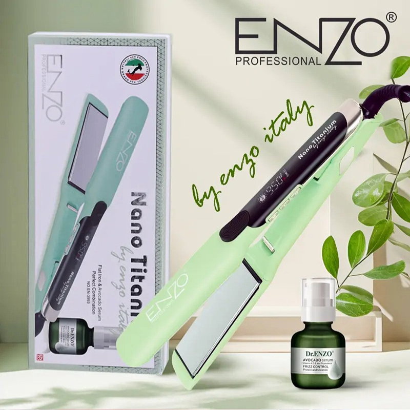 ENZOEN-3993 Professional Hair Straightener, Multiple Colors