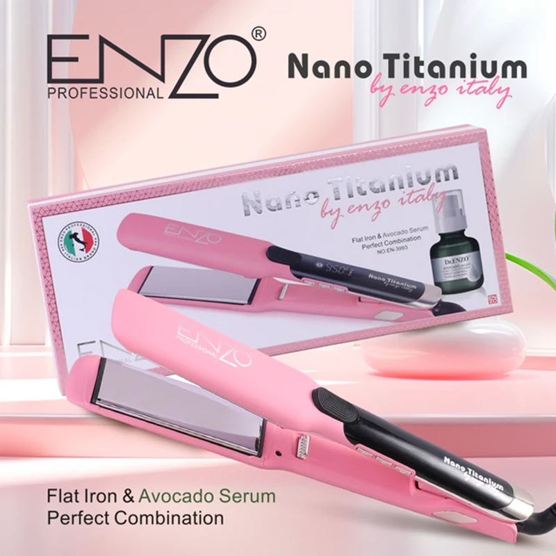 ENZOEN-3993 Professional Hair Straightener, Multiple Colors