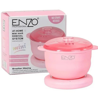 ENZO EN-1115 Professional Home Mini Hair Removal Silicone Wax Heater