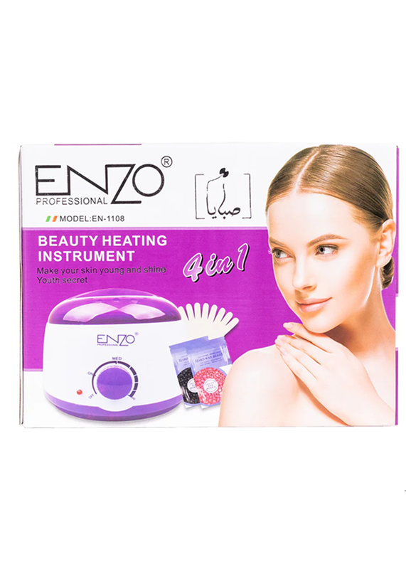 Enzo EN-1108 4-in-1 Hair Removal Wax Heater