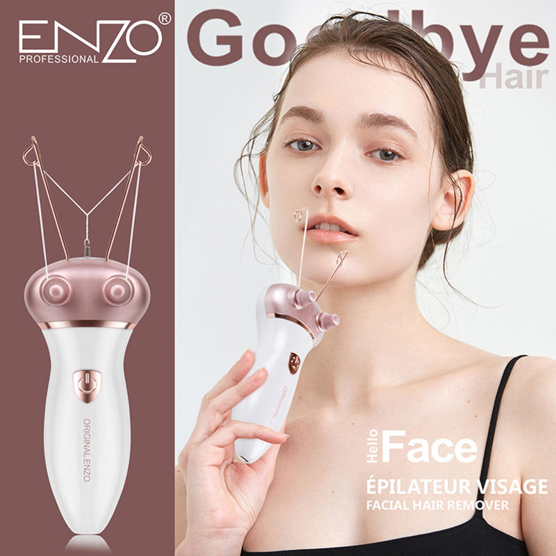 ENZO EN-6085 Electric Rechargeable Body and Face Hair Removal Device