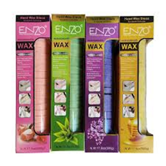 ENZO 500g, professional hair removal wax tablets, suitable for face and body.