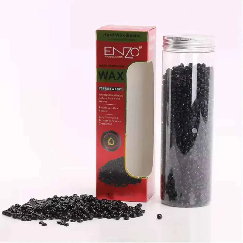 ENZO 400g Black Hair Removal Wax Beads