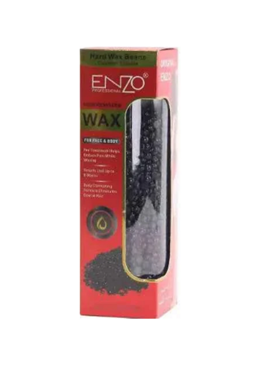 ENZO 400g Black Hair Removal Wax Beads