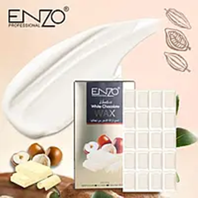 ENZO 450g Chocolate Hair Removal Wax, Multiple Colors.