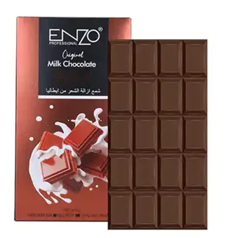 ENZO 450g Chocolate Hair Removal Wax, Multiple Colors.