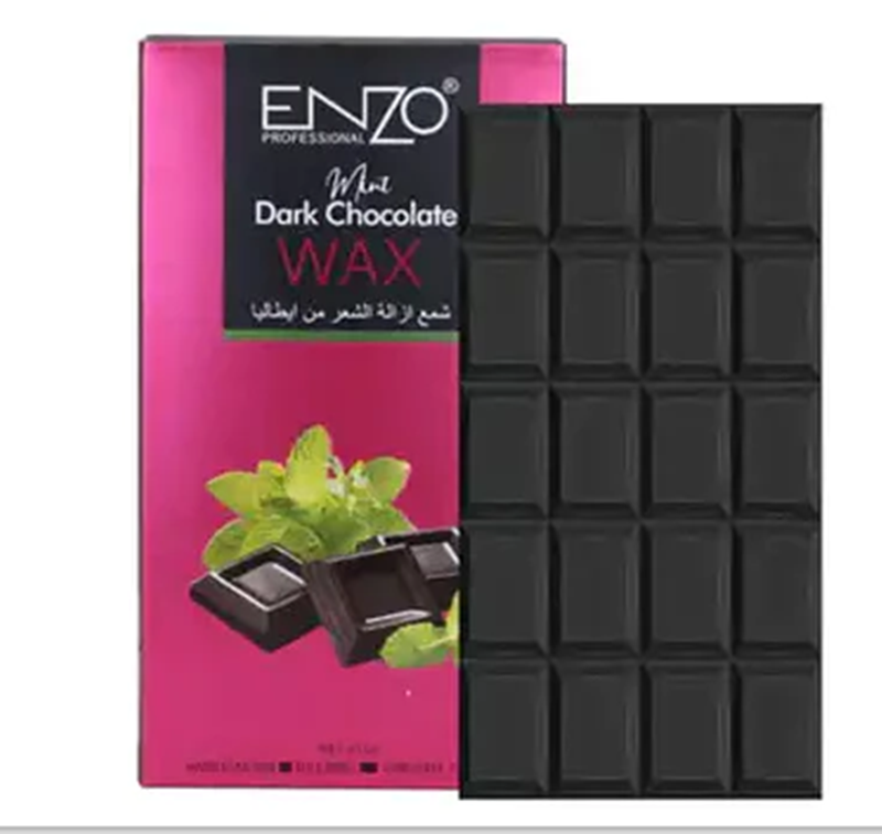 ENZO 450g Chocolate Hair Removal Wax, Multiple Colors.