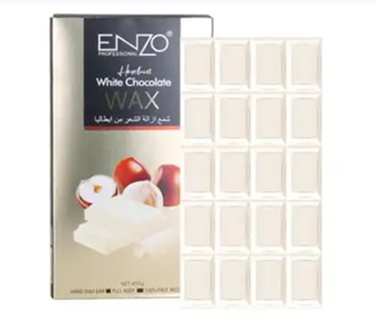ENZO 450g Chocolate Hair Removal Wax, Multiple Colors.