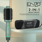 ENZO EN-4110 Hair Comb, 2-in-1 Professional Negative Ion Hair Comb.