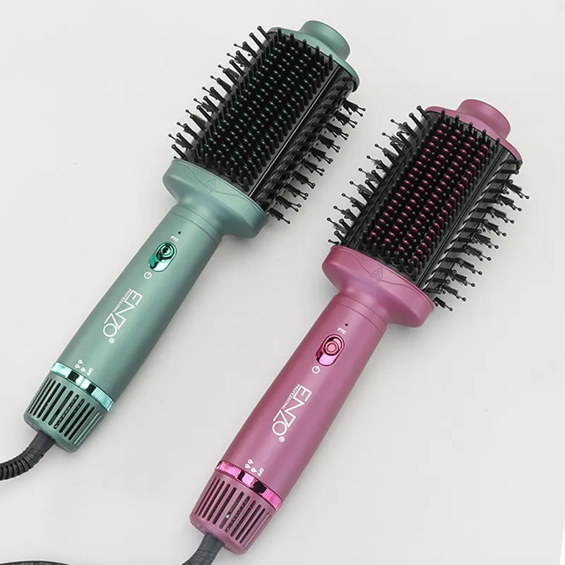 ENZO EN-4110 Hair Comb, 2-in-1 Professional Negative Ion Hair Comb.