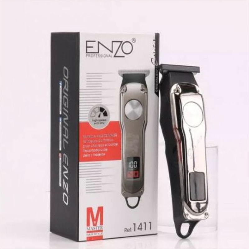 The Enzo EN-1411 professional hair clipper is designed specifically for trimming beards and hair.
