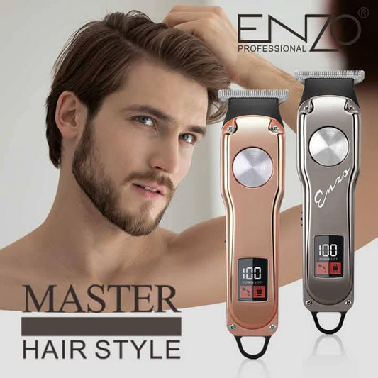 The Enzo EN-1411 professional hair clipper is designed specifically for trimming beards and hair.