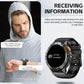 TOXIYA Military 1.43 inch Smart Watch (Answer/Dial Calls)100+Sports Modes,5ATM Waterproof Fitness Watch with Flashlight,Heart Rate,SpO2,Blood Pressure for Android/iOS