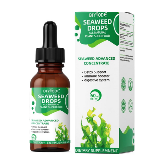 BIYODE Seaweed, All Natural Plant Superfood, Seaweed Premium Concentrate, Detoxification Support, Immune Booster. 60ml