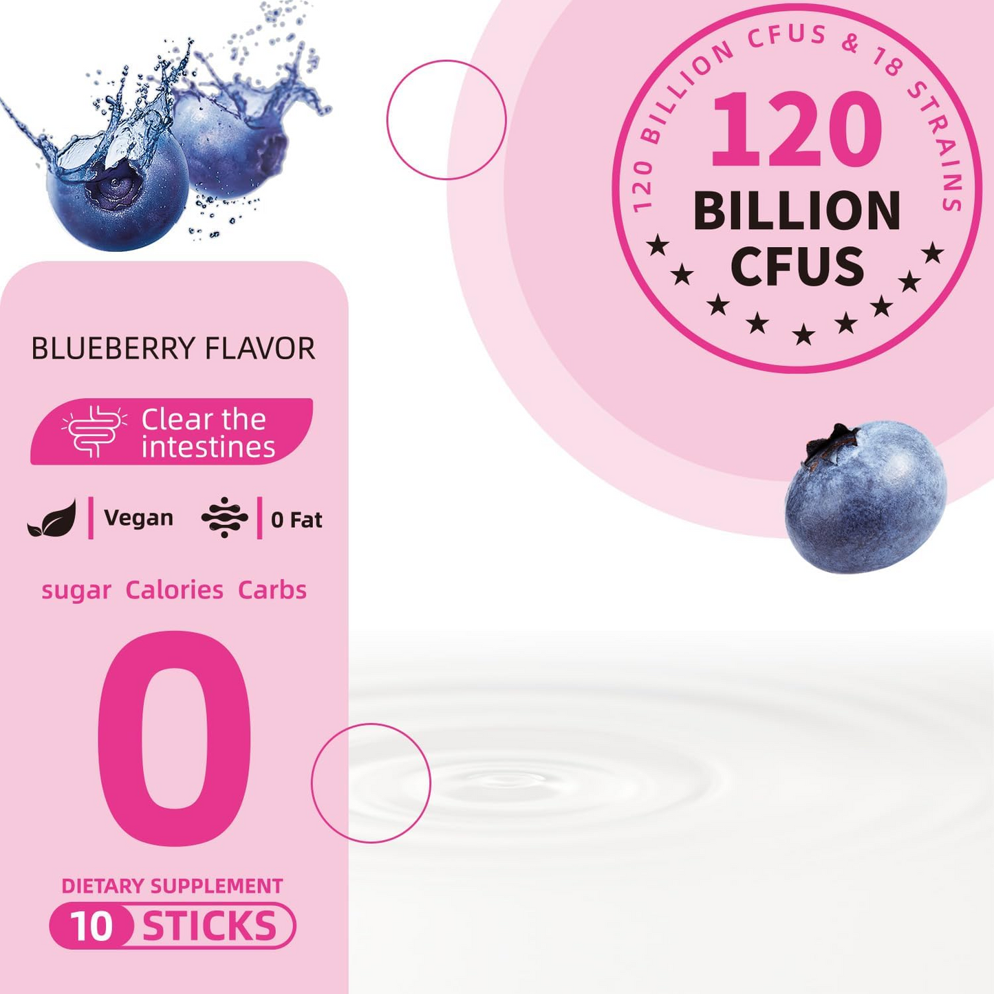 BIYODE jelly probiotics, promotes digestion, absorption and metabolism of intestinal nutrients, enhances immune function and digestive system, 10 packs