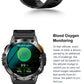TOXIYA Military 1.43 inch Smart Watch (Answer/Dial Calls)100+Sports Modes,5ATM Waterproof Fitness Watch with Flashlight,Heart Rate,SpO2,Blood Pressure for Android/iOS