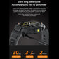 TOXIYA Outdoor Military Rugged Smartwatch Men GPS Sports Fitness Waterproof Watch Bluetooth Call with LED Lights