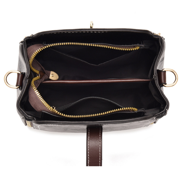 Ladies Fashion Classic Messenger PU Leather Shoulder Handbag - Various colors available