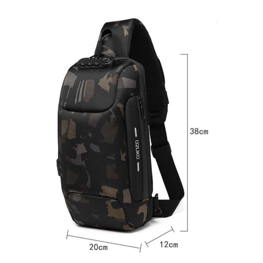 Ozuko anti theft backpack hotsell